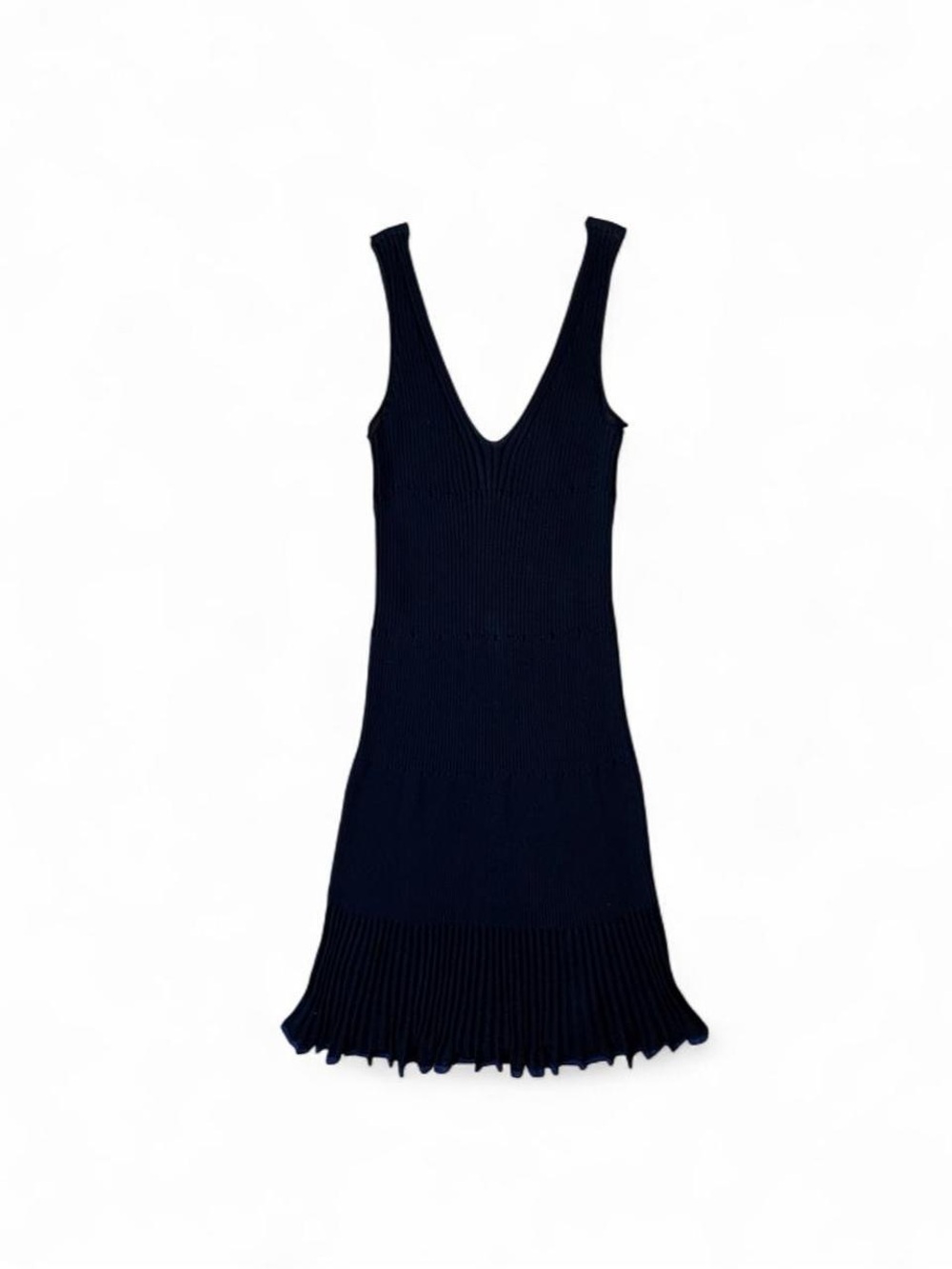 rag & bone black ribbed knit yasmine dress NWT small